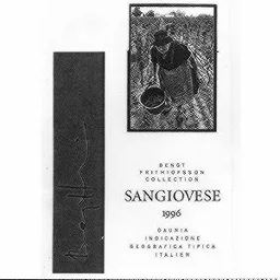 BENGT FRITHIOFSSON COLLECTION SANGIOVESE 1996 ... – varumärkesbild för Arvid Nordquist Handelsaktiebolag