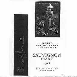 BENGT FRITHIOFSSON COLLECTION SAUVIGNON BLANC 1999 ... – varumärkesbild för Arvid Nordquist Handelsaktiebolag
