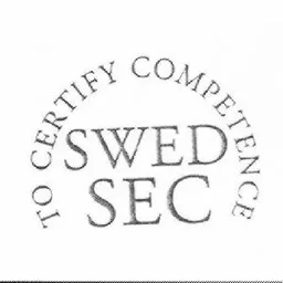 TO CERTIFY COMPETENCE SWED SEC – varumärkesbild för Swedsec Licensiering AB