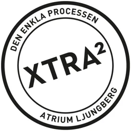 XTRA² DEN ENKLA PROCESSEN ATRIUM LJUNGBERG – varumärkesbild för Atrium Ljungberg AB