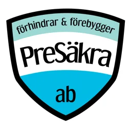 förhindrar & förebygger PreSäkra ab – varumärkesbild för Presäkra AB