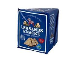 LEKSANDS KNÄCKE NORMALGRÄDDAT BAKAT AV SVENSKODLAD RÅG – varumärke, Leksands Knäckebröd AB
