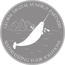 Global digital synergy partners materializing your solutions – varumärkesbild för Ceravik AB