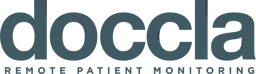 doccla REMOTE PATIENT MONITORING – varumärkesbild för Ratz & Company AB