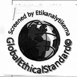 SCREENED BY ETIKANALYTIKERNA GLOBAL ETHICAL – varumärkesbild för Fastighetsaktiebolaget Sigismund