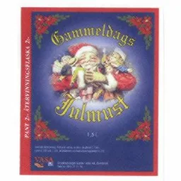 GAMMELDAGS JULMUST 1 5 L VASA DUBBELT SÅ GOTT – varumärkesbild för Dryckesbolaget Gustav Vasa AB