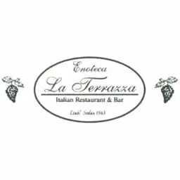 LA TERRAZZA ITALIAN RESTAURANT BAR ENOTECA ETABL SEDAN 1963 – varumärkesbild för La Terrazza Aktiebolag