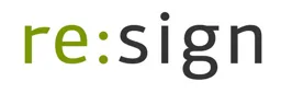 re:sign – varumärkesbild för Modulex AB
