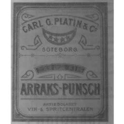 CARL G PLATIN & CO – varumärkesbild för The Absolut Company Aktiebolag