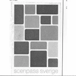 SCENPASS SVERIGE – varumärkesbild för RIKSTEATERN