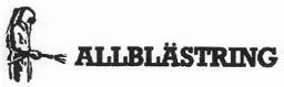 ALLBLÄSTRING – varumärkesbild för Allblästring Mats Tilder Aktiebolag