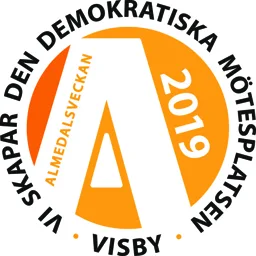 Vi skapar den demokratiska mötesplatsen Visby. Almedalsveckan 2019 – varumärke, REGION GOTLAND