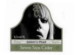 ENVY BABACO-PEAR ENVY Seven Sins Cider 4 5 VOL% – varumärkesbild för Aktiebolaget Åbro Bryggeri