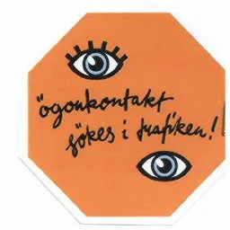 Ögonkontakt sökes i trafiken! – varumärkesbild för VÄXJÖ KOMMUN