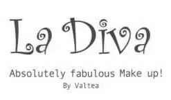 LA DIVA ABSOLUTELY FABULOUS MAKE UP BY VALTEA – varumärkesbild för Valtea Management Aktiebolag