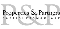 P&P Properties & Partners FASTIGHETSMÄKLARE – varumärkesbild för Properties & Partners Stockholm AB