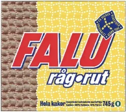 FALU RÅG RUT ORIGINALET EN SVENSK KLASSIKER SEDAN 1939 – varumärkesbild för Barilla Sverige AB