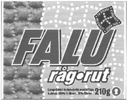 FALU RÅG RUT ORIGINALET EN SVENSK KLASSIKER SEDAN 1939 – varumärkesbild för Barilla Sverige AB