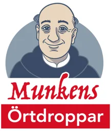 Munkens Örtdroppar – varumärkesbild för Mats Lindroos Aktiebolag