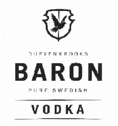 DUFVENKROOKS BARON PURE SWEDISH VODKA – varumärkesbild för Spirit of Sweden Eftr. AB