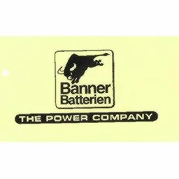BANNER BATTERIEN THE POWER COMPANY – varumärkesbild för Bilco Bilbatterier Aktiebolag