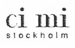 ci mi stockholm – varumärkesbild för CiMi Collection AB