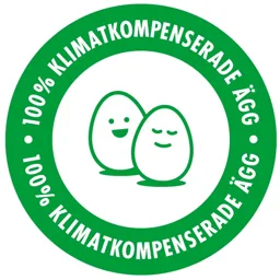 100% KLIMATKOMPENSERADE ÄGG 100% KLIMATKOMPENSERADE ÄGG – varumärke, Kronägg AB