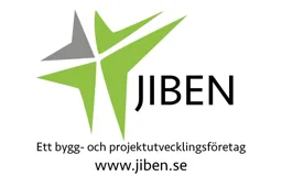 JIBEN Ett bygg- och projektutvecklingsföretag www.jiben.se – varumärkesbild för Jiben AB
