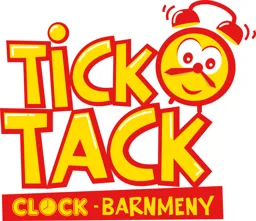 TICK TACK CLOCK BARNMENY – varumärkesbild för Clock Sverige AB