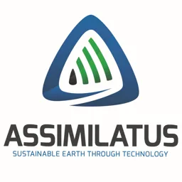 ASSIMILATUS SUBSTAINABLE EARTH THROUGH TECHNOLOGY – varumärkesbild för Assimilatus AB