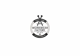 WORKWEAR FACTORY Est. 2016 AUTHENTIC & ORIGINAL ALL HAIL THE WORKING MAN – varumärkesbild för XV Agency AB
