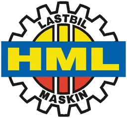 LASTBIL HML MASKIN – varumärkesbild för HML Haga-Mölndal Lastbilcentral Ekonomisk förening