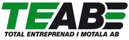 TEAB TOTAL ENTREPRENAD I MOTALA AB – varumärkesbild för Total Entreprenad i Motala AB