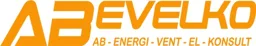 AB EVELKO AB ENERGI VENT EL KONSULT – varumärkesbild för AB Evelko