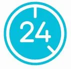 24 – varumärkesbild för 24 Rör AB