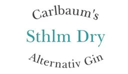 Carlbaum's Sthlm Dry Alternativ Gin – varumärkesbild för Carlbaum's Cocktails AB