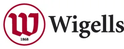 W 1868 Wigells – varumärkesbild för Aktiebolaget Br. Wigells Stolfabrik