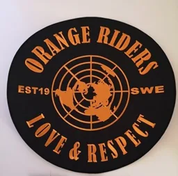 ORANGE RIDERS LOVE & RESPECT EST 19 SWE – varumärke, ORANGE RIDERS