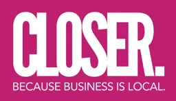 CLOSER. BECAUSE BUSINESS IS LOCAL. – varumärkesbild för Closer AB