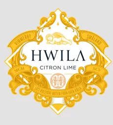 HWILA H CITRON LIME VIMMERBY SMÅLAND MCM XCV LÄTT KOLSYRAT VATTEN FRÅN EGEN KÄLLA – varumärkesbild för Aktiebolaget Åbro Bryggeri
