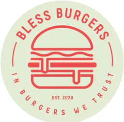 BLESS BURGERS IN BURGERS WE TRUST EST. 2020 – varumärkesbild för Active Wester AB