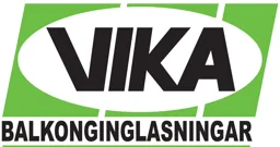 VIKA Balkonginglasningar – varumärkesbild för AB Vikabalkong i Eskilstuna