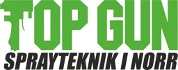 TOP GUN SPRAYTEKNIK I NORR – varumärkesbild för MATME AB