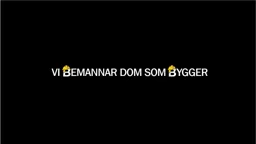 VI BEMANNAR DOM SOM BYGGER – varumärke, EHRAB Holding AB (publ)