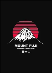 Mount Fuji apparel & equipment – varumärkesbild för PEOBE Aktiebolag