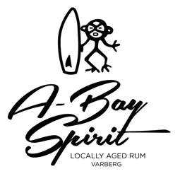 A-Bay Spirit LOCALLY AGED RUM VARBERG – varumärkesbild för Ädel Smak by Per AB