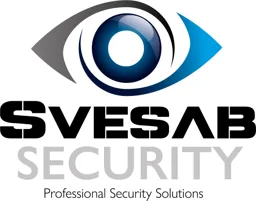 SVESAB SECURITY Professional Security Solutions – varumärkesbild för Svesab Security AB