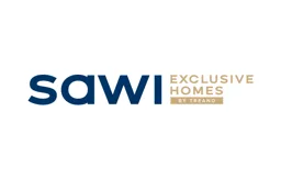 sawi EXCLUSIVE HOMES BY TREANO – varumärkesbild för Treano Bygg AB