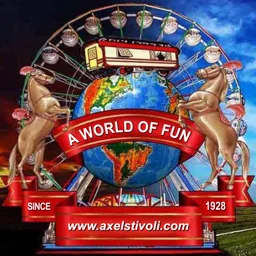 A WORLD OF FUN  SINCE 1928  www.axelstivoli.com – varumärke, Axels Nöjesfält, Tony Andreasson AB