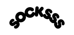 SOCKSSS – varumärkesbild för Socksss Studios AB